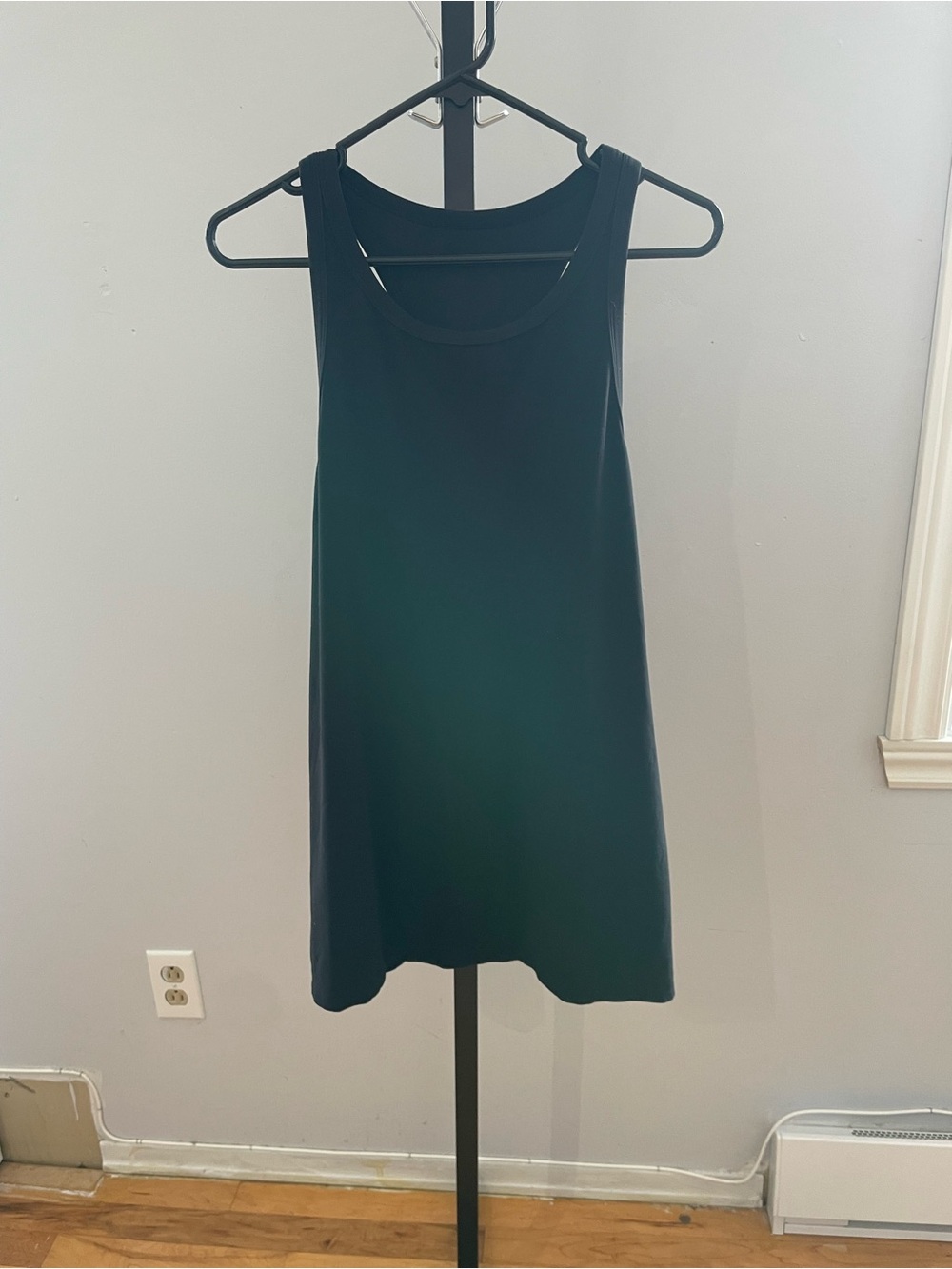 lululemon athletica Black Sleeveless A-Line Tank